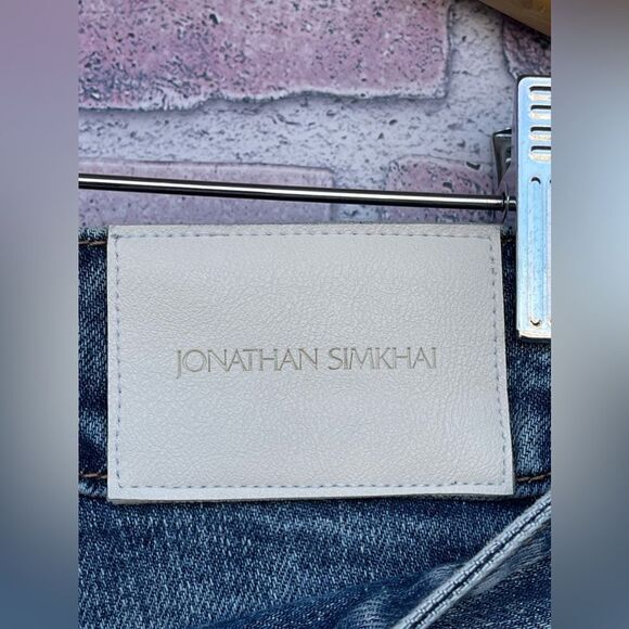 JONATHAN SIMKHAI STANDARD Theo Belted Pleated Straight size 27 - Picture 15 of 17